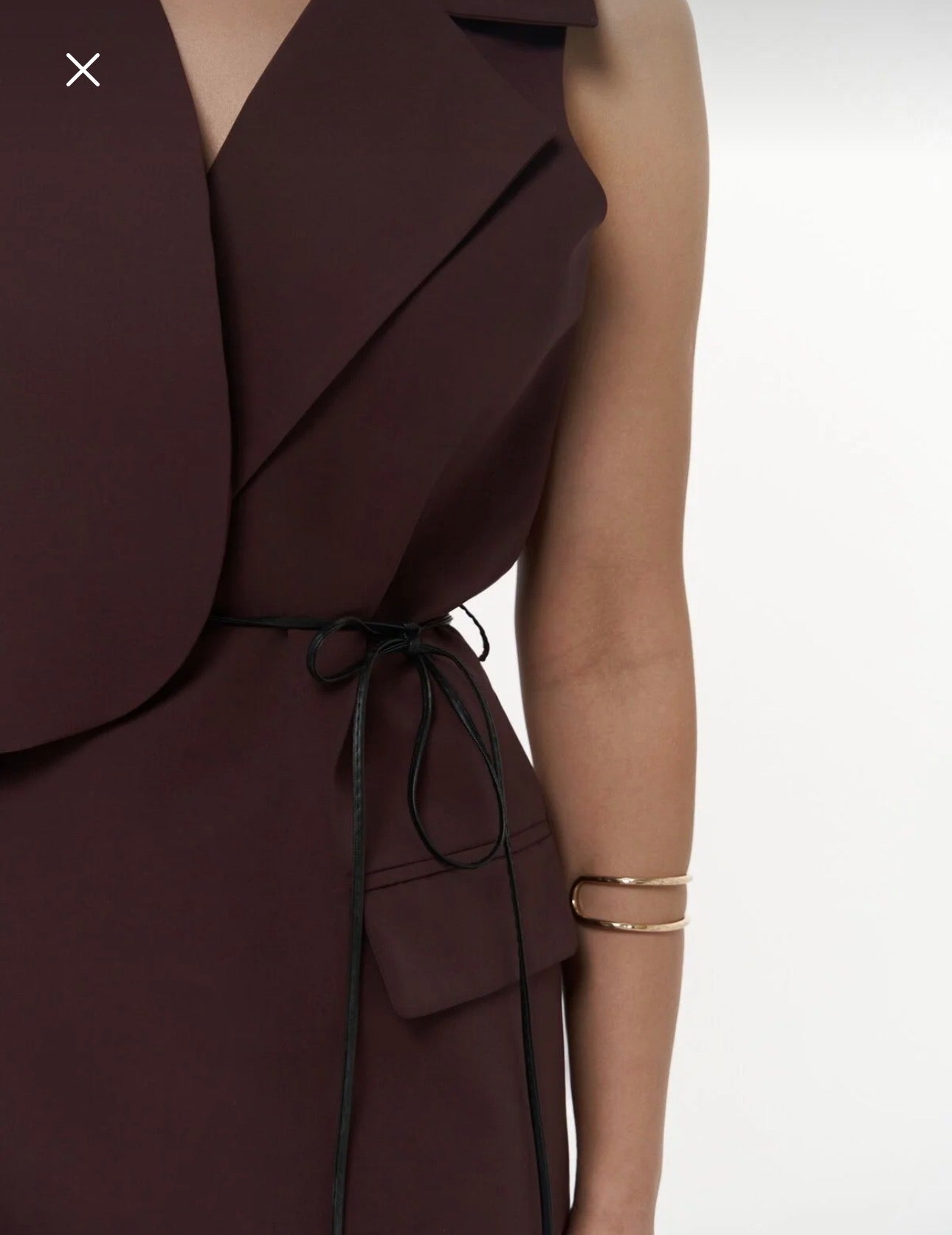 Elegant Mocha Layered Co-Ord Set