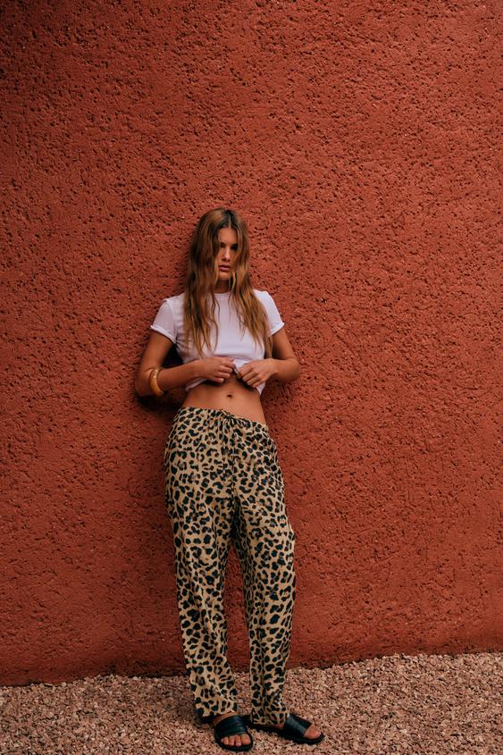 Animal Print Pant