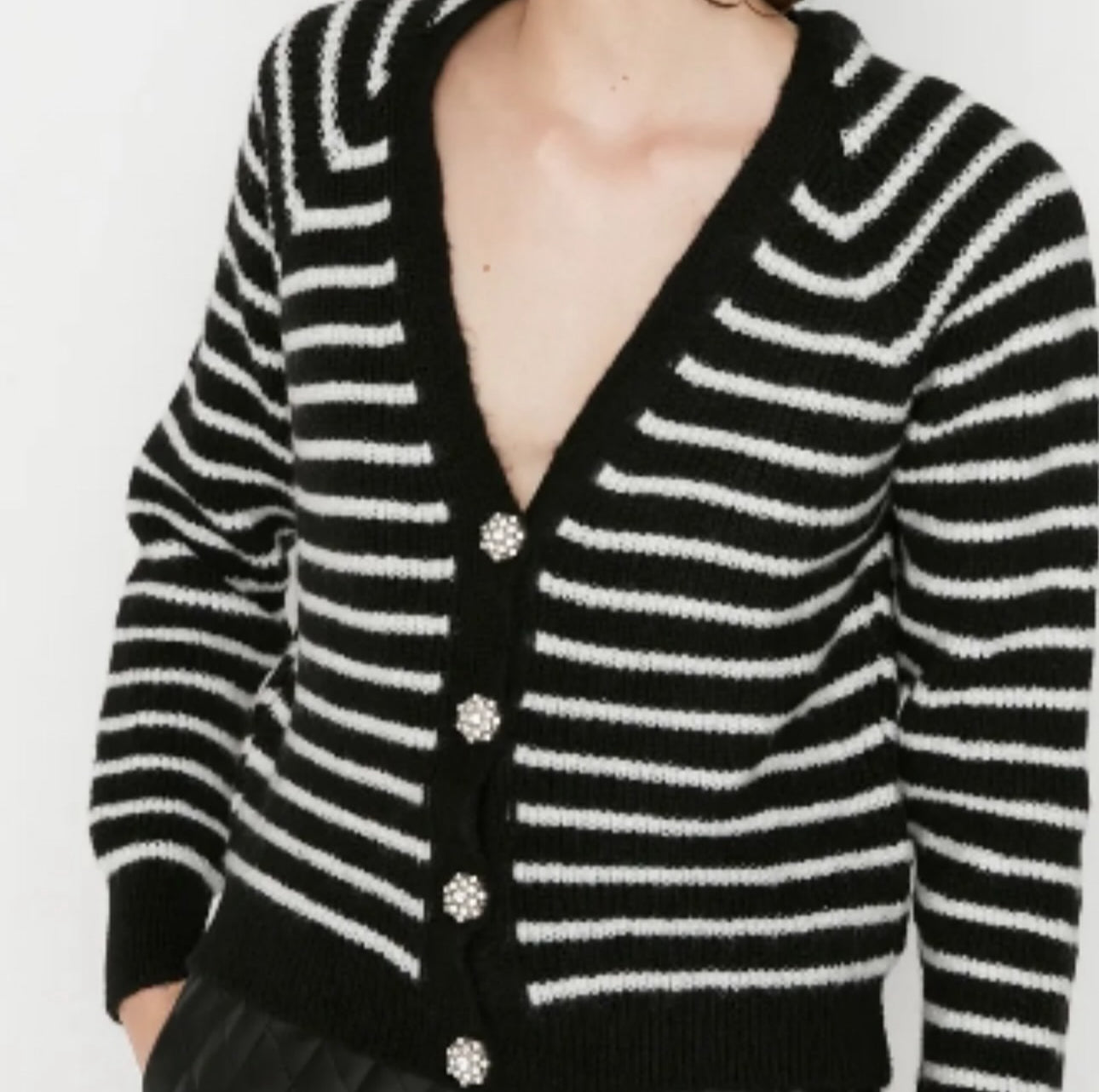 Pullover jacket striped