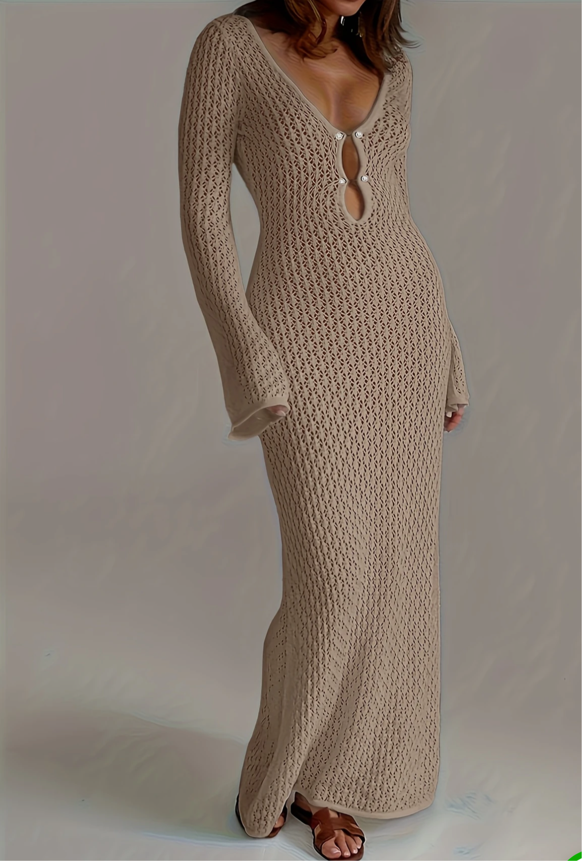Net long dress