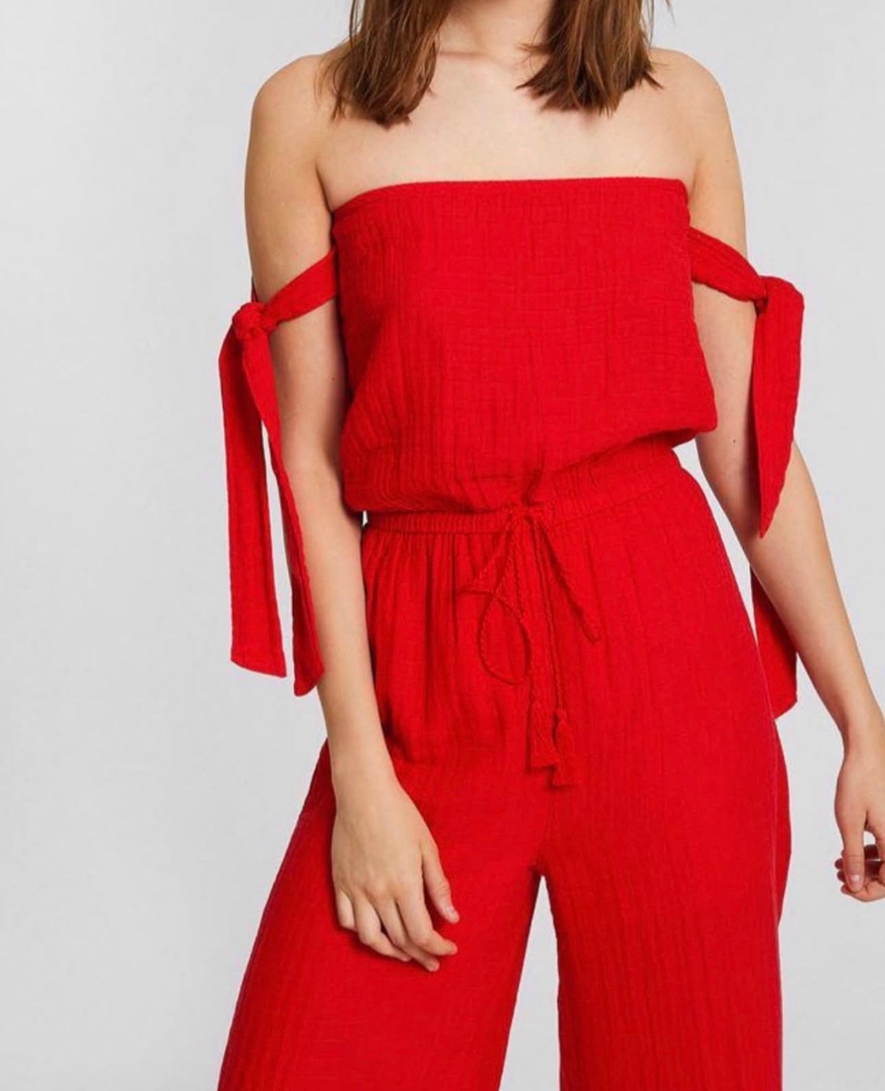 Red romper