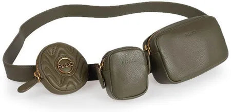 Pinko olive belt bag