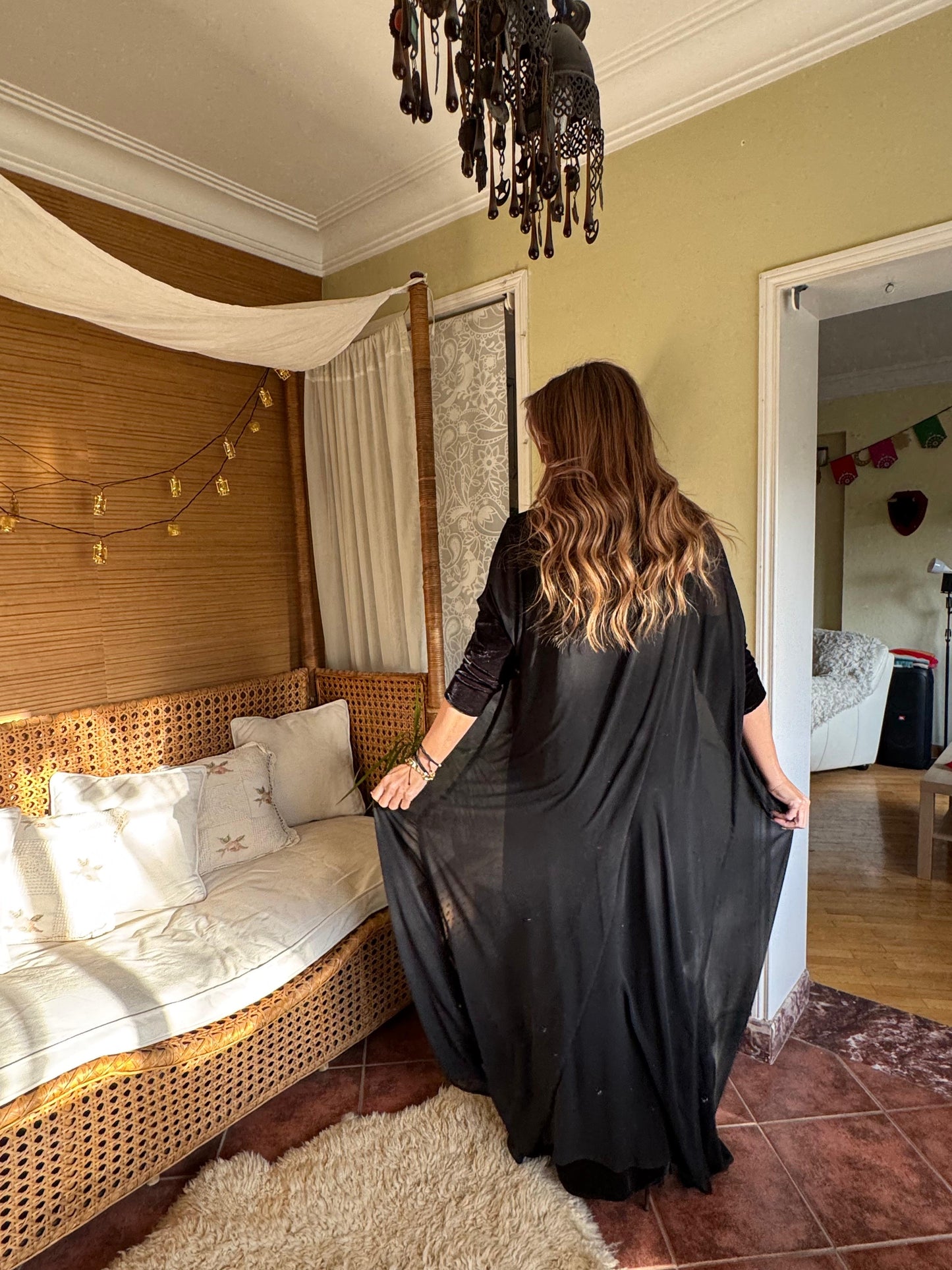 Double side abaya