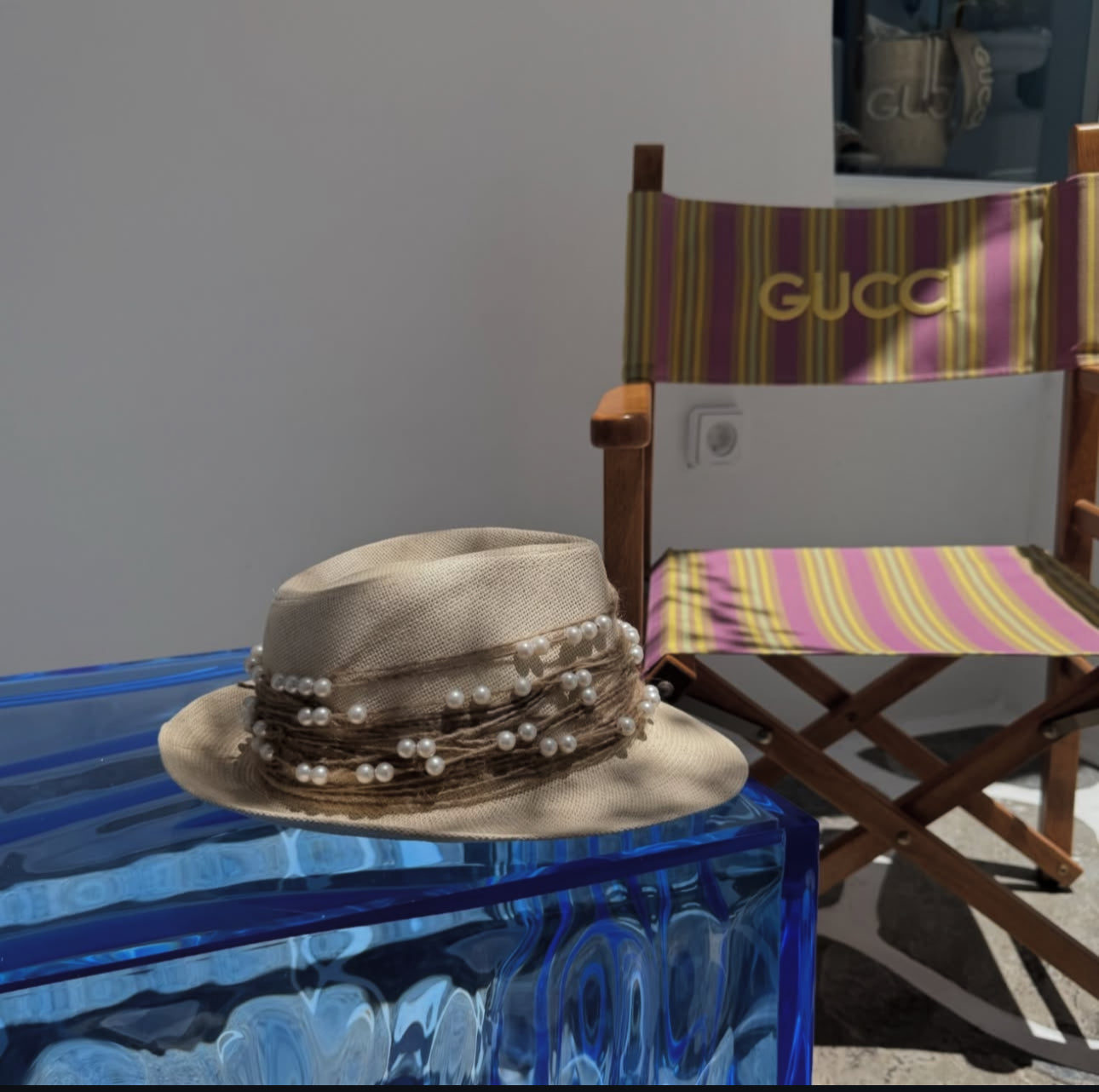 Pearl hat