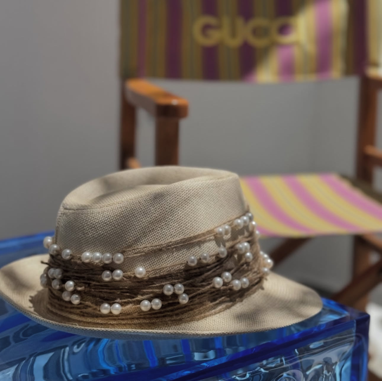 Pearl hat