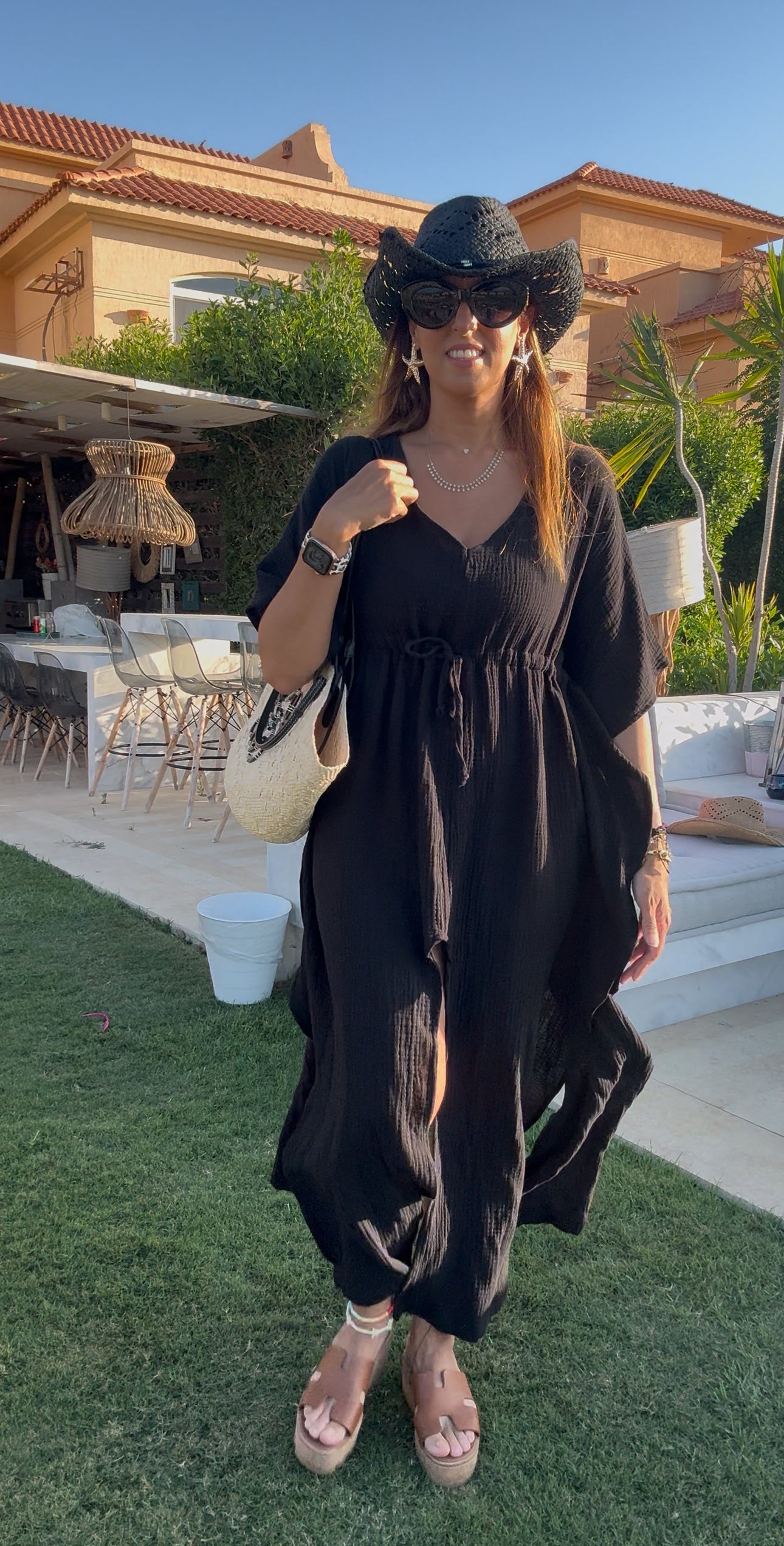 Cotton white dress