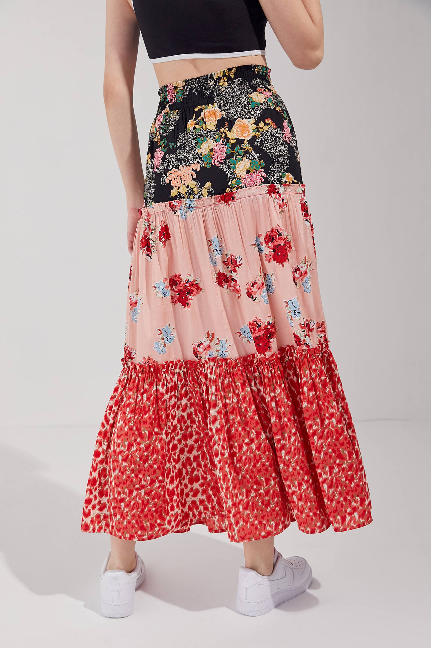 Flower patch skirt