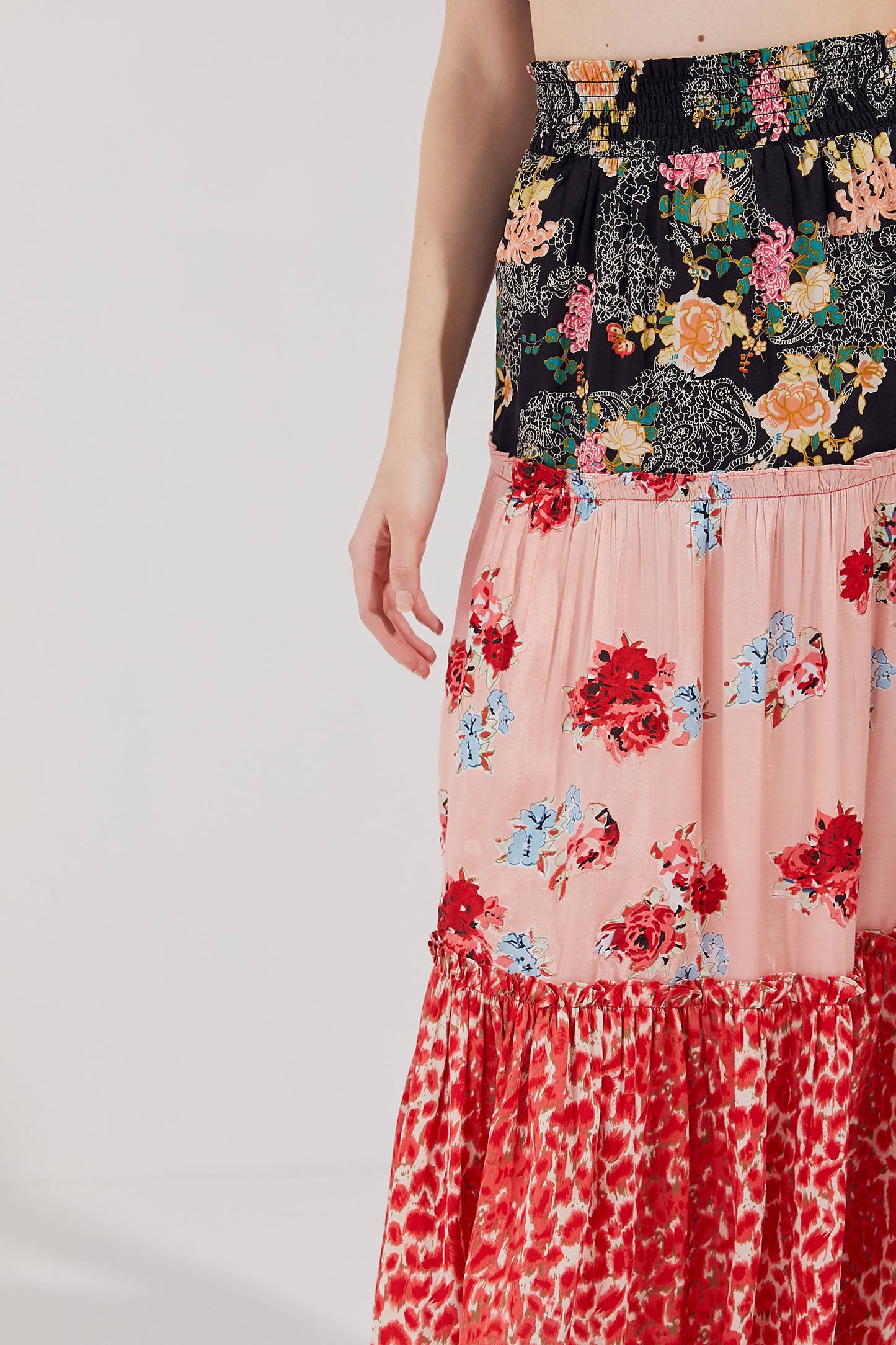 Flower patch skirt
