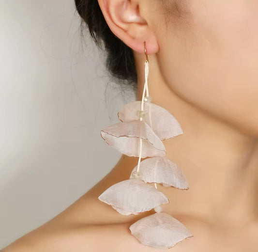 Flower earrings