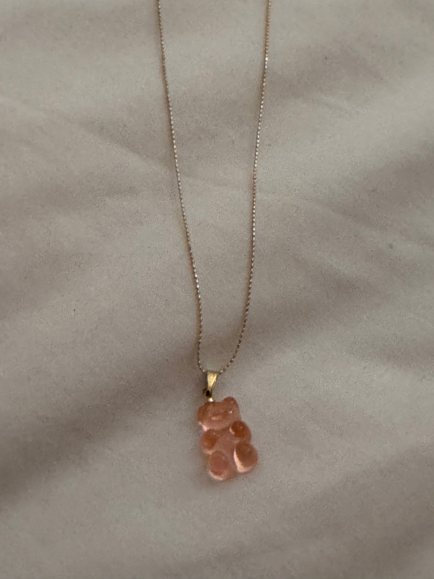 teddy with chain