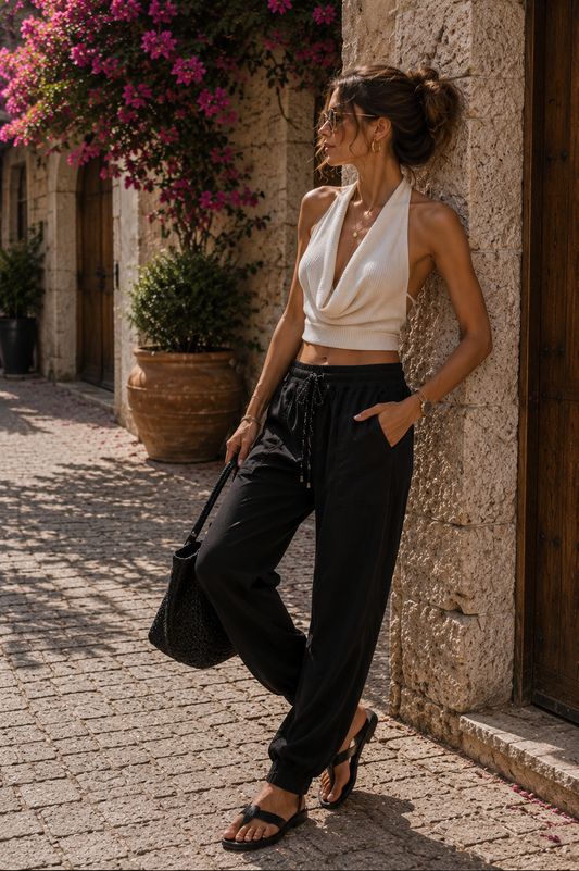 Black joggers pant