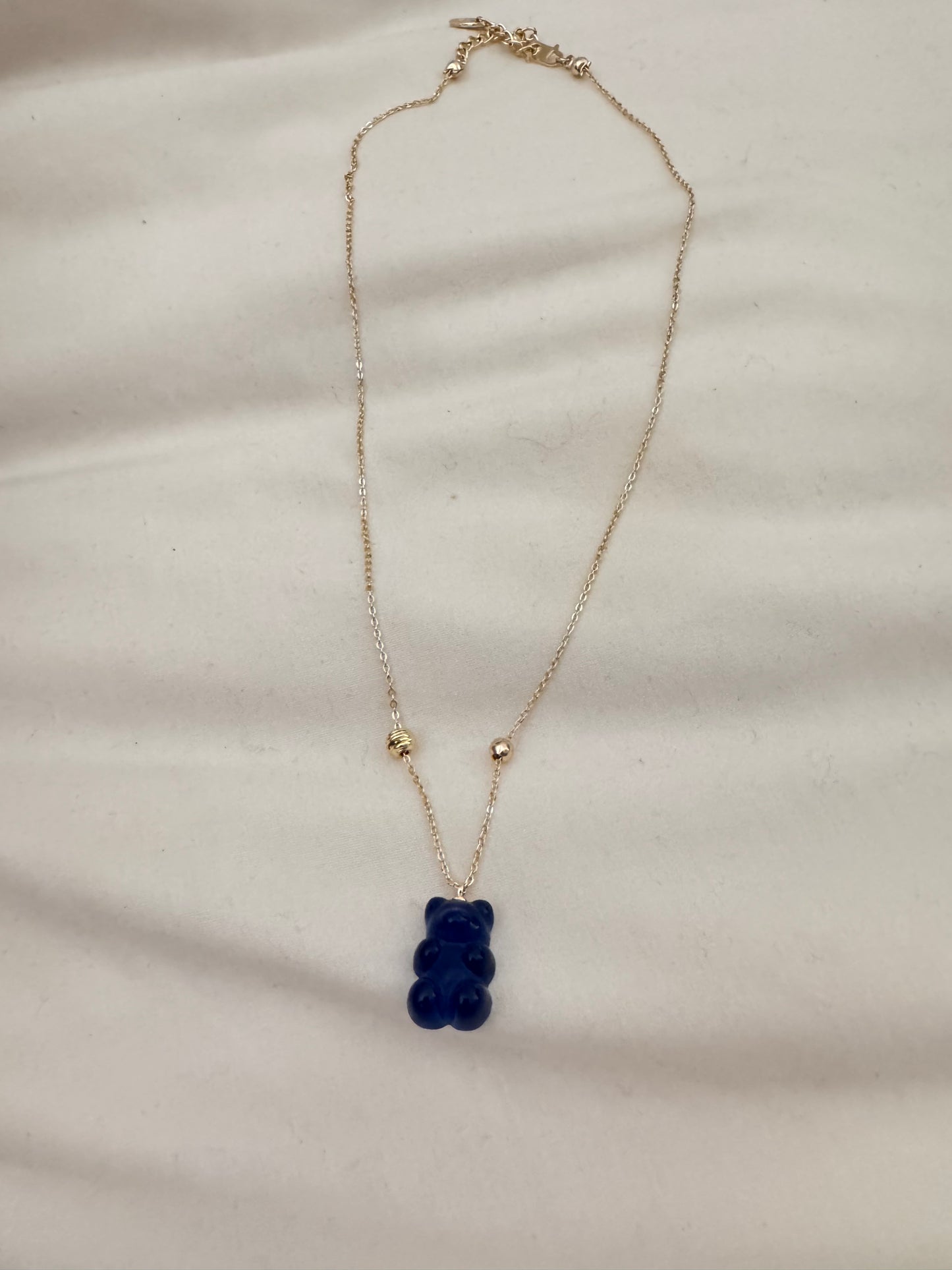 teddy with chain