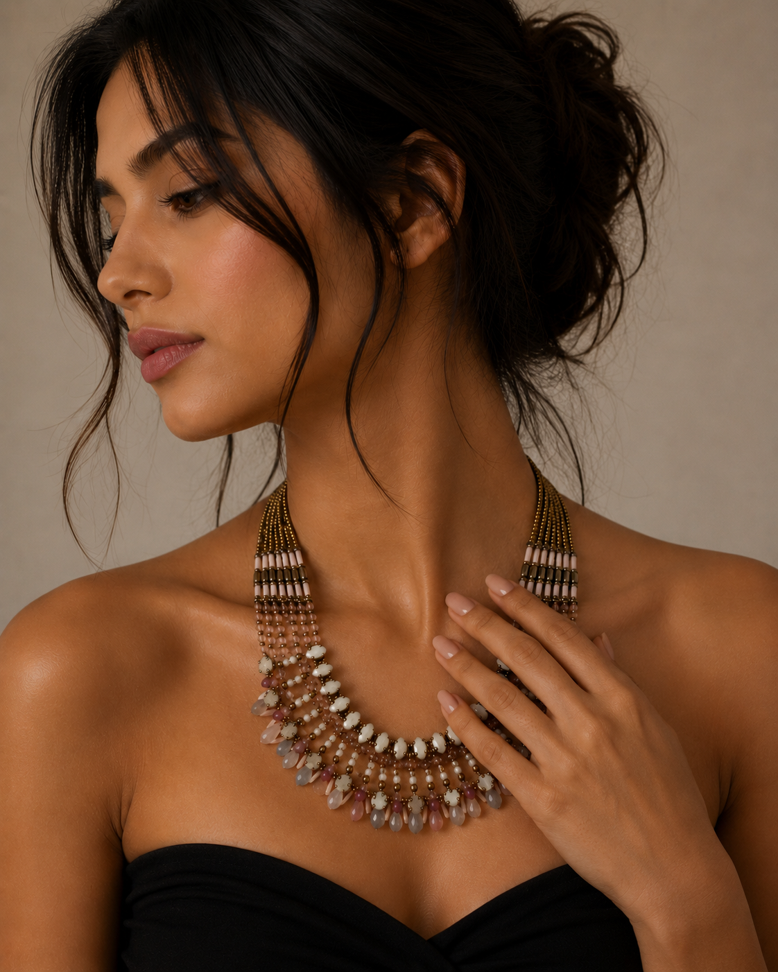 Natural stone’s Necklace