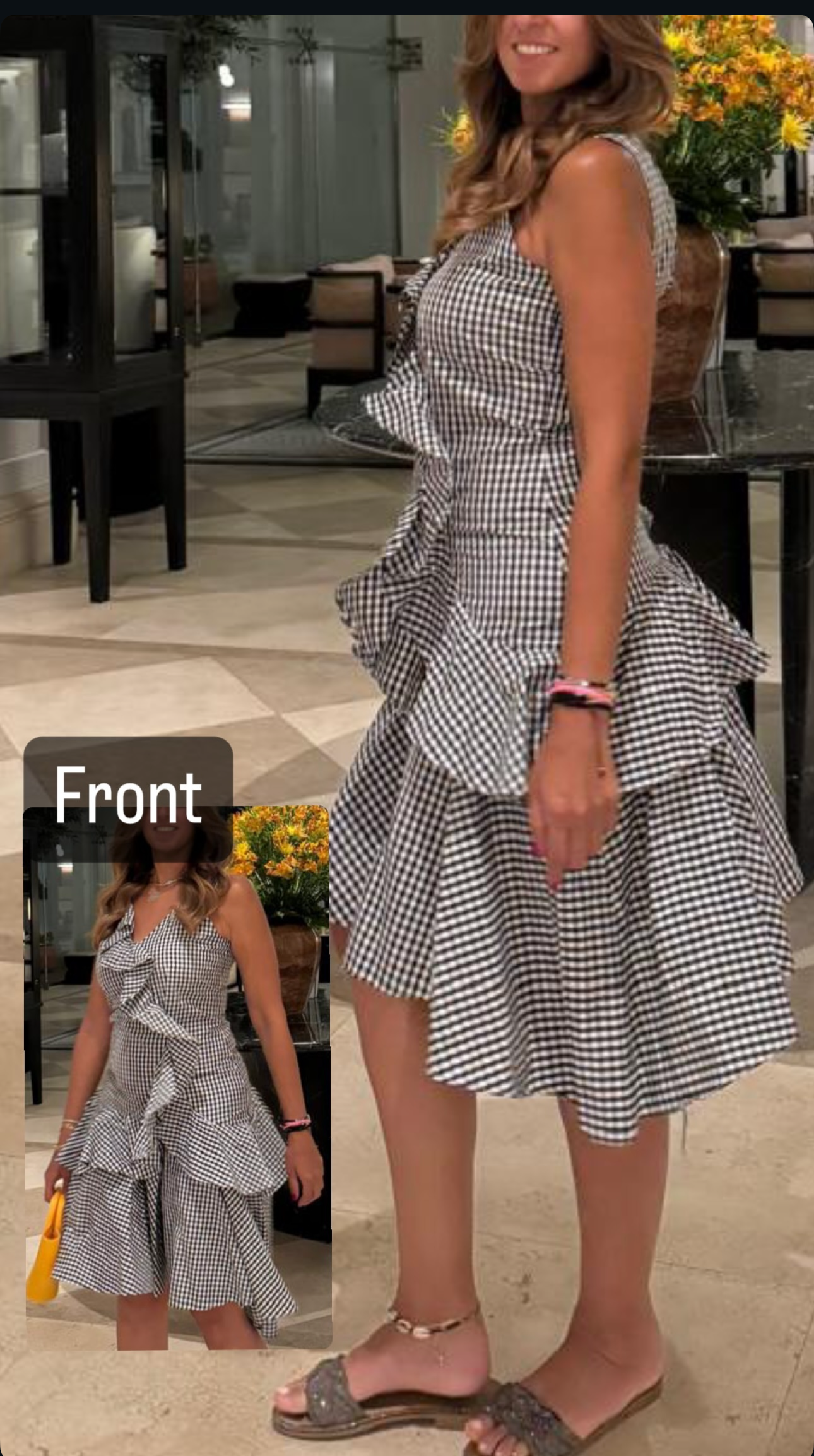 Raffle dress