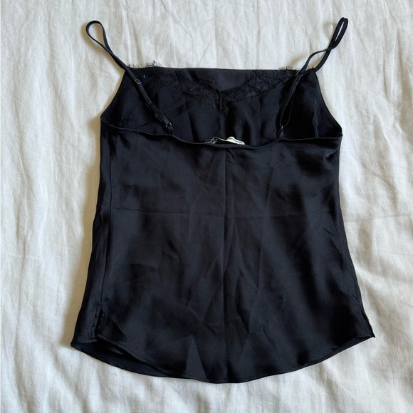 Abercrombie & Fitch Silk Lace Tank Top