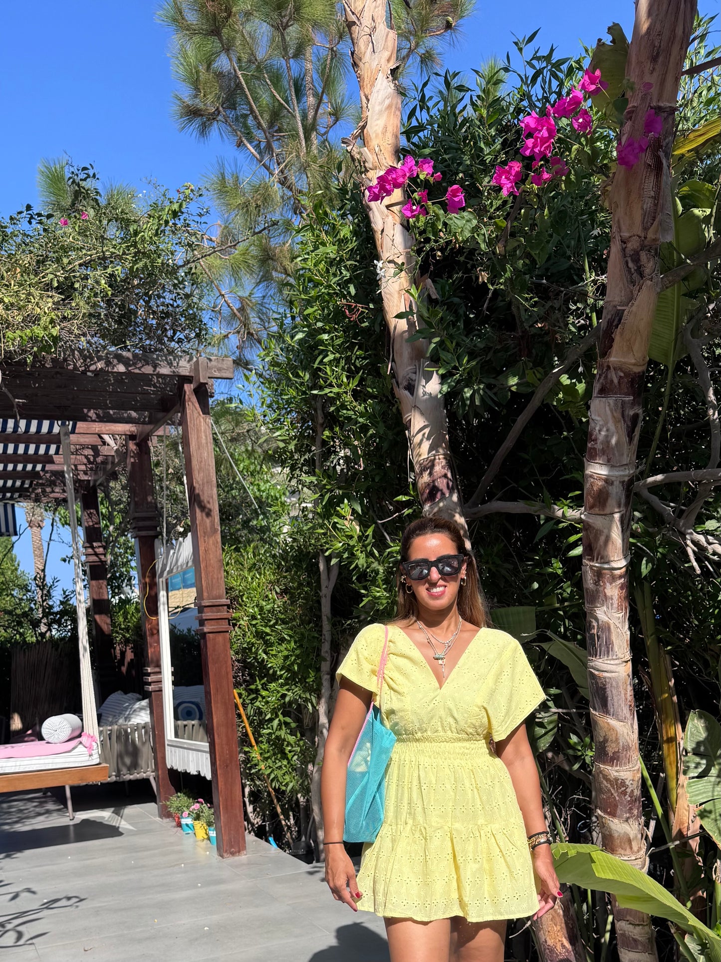 Cotton short dress