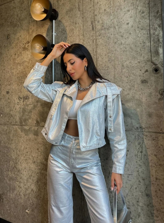 Silver jacket