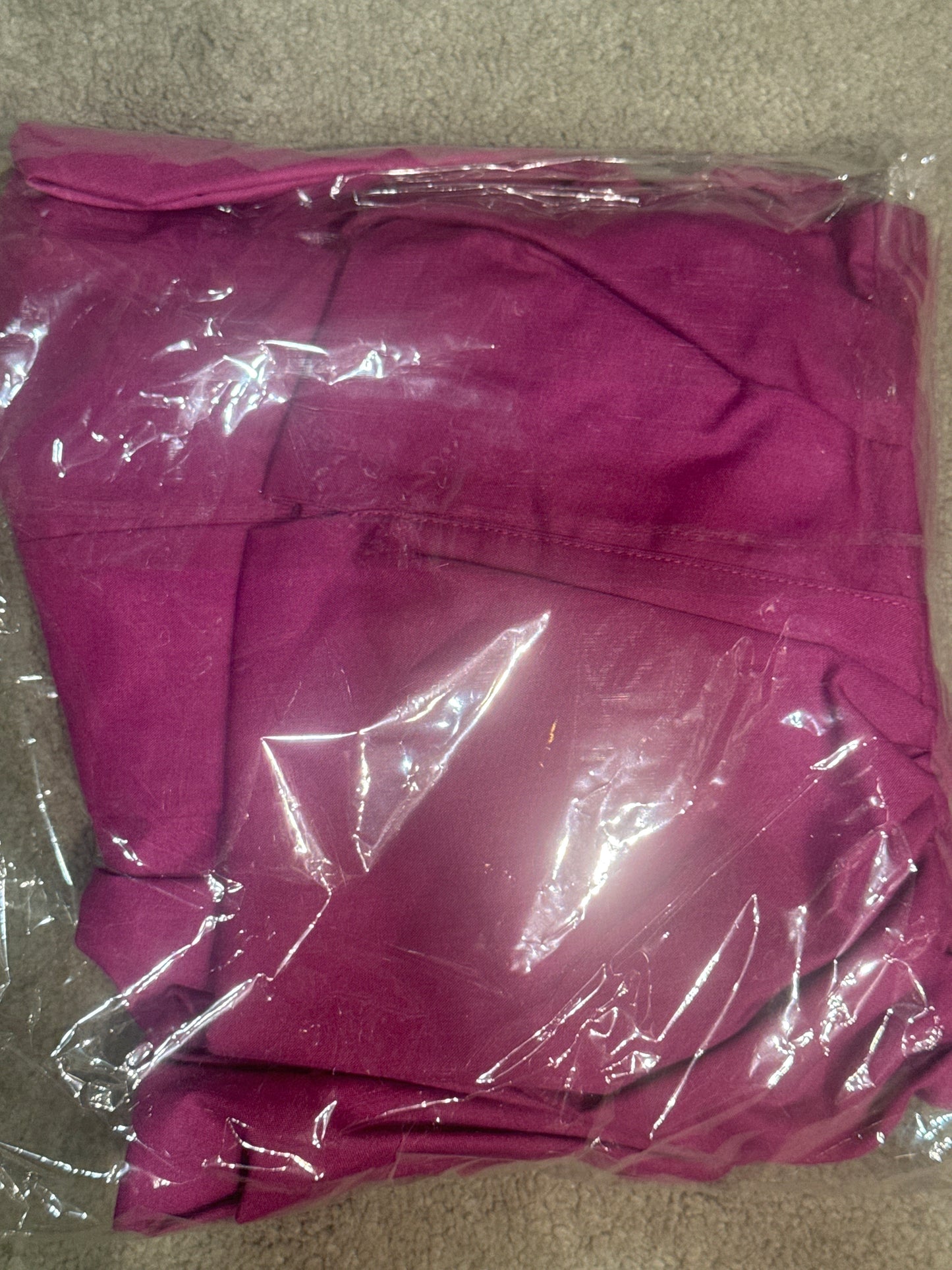 Hot pink long skirt set