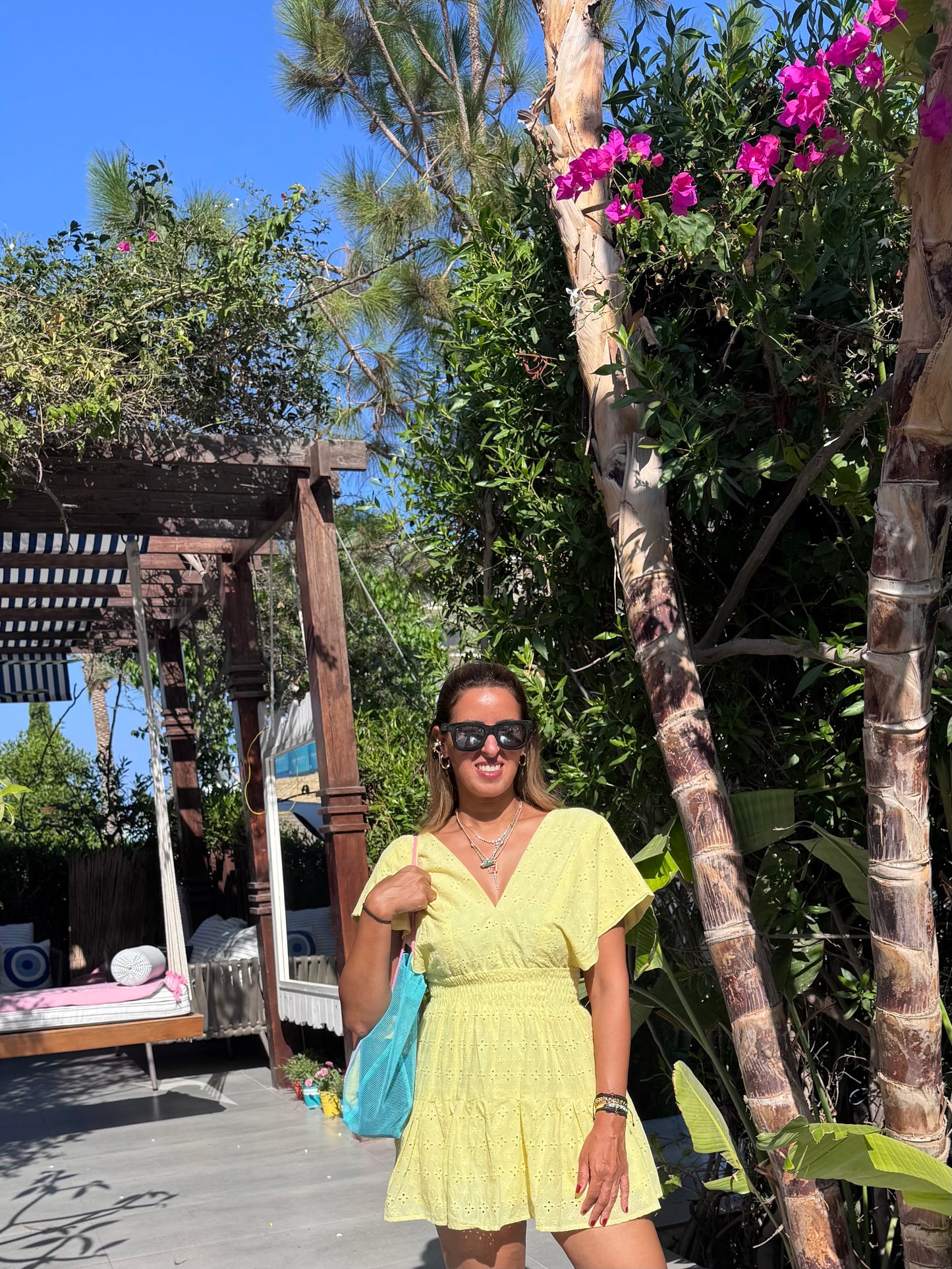 Cotton short dress