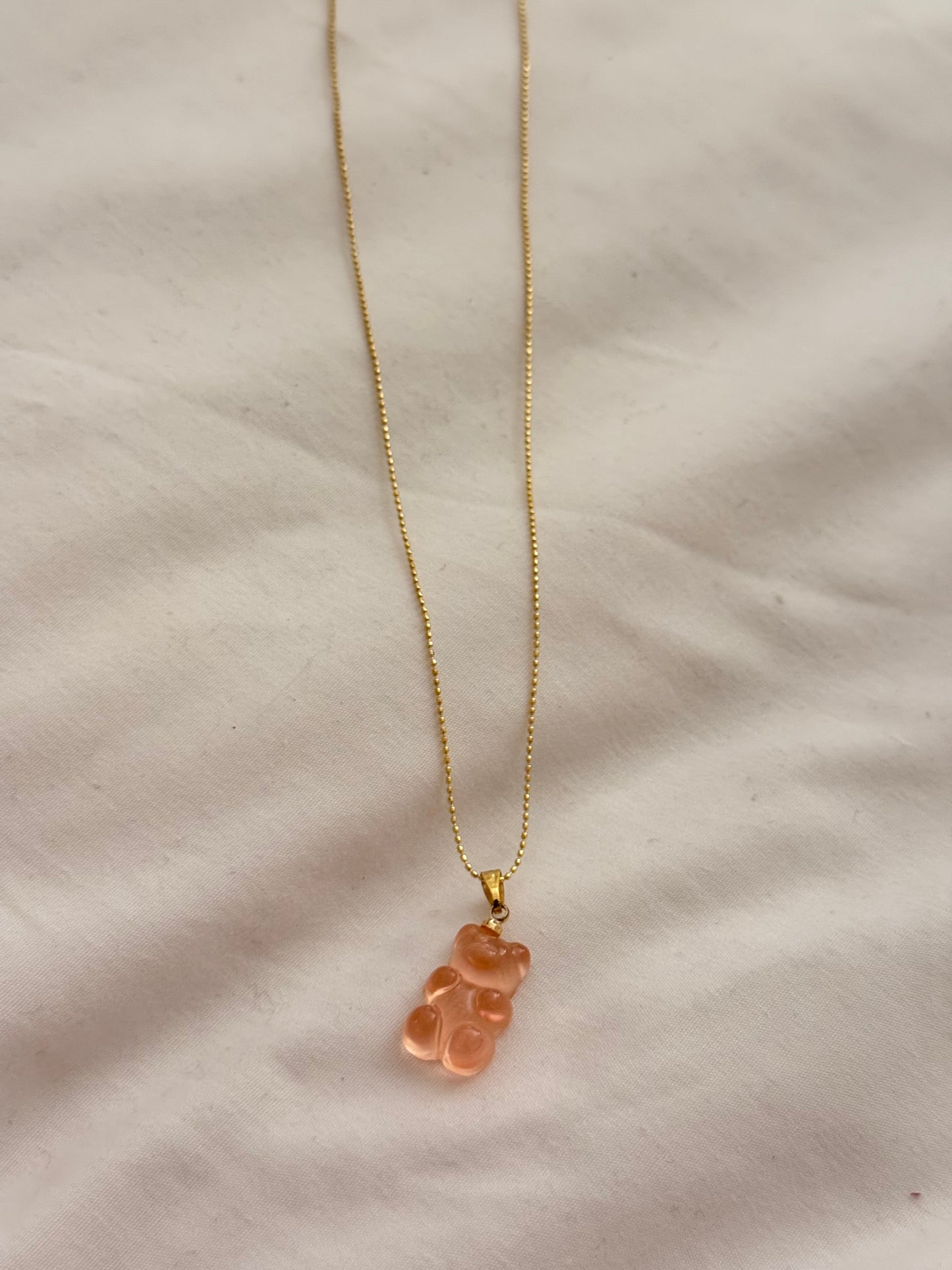 teddy with chain