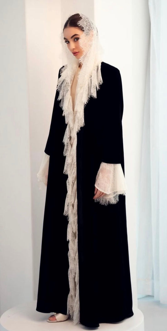 Black & White Kuftan