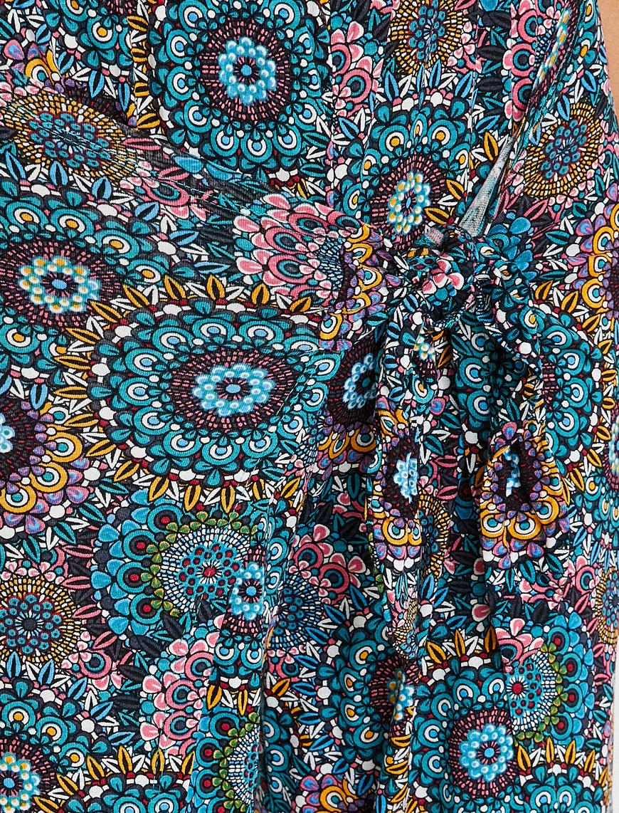 Flower pant open legs