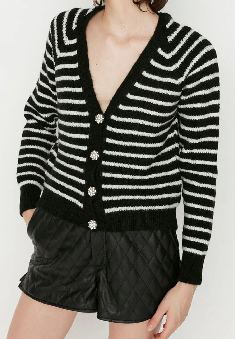 Pullover jacket striped