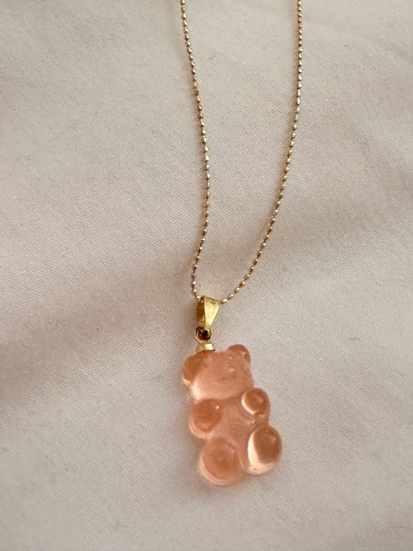 teddy with chain