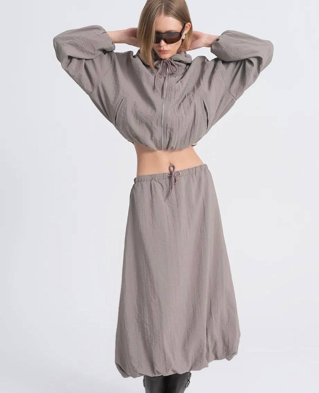 Grey bomber set