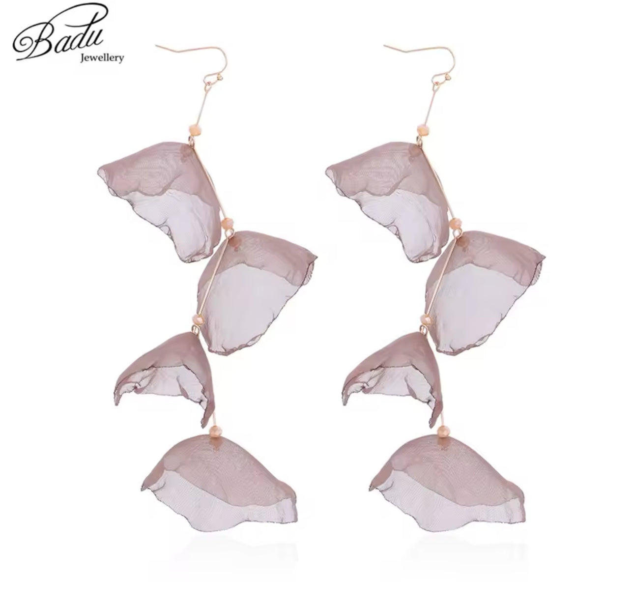 Flower earrings