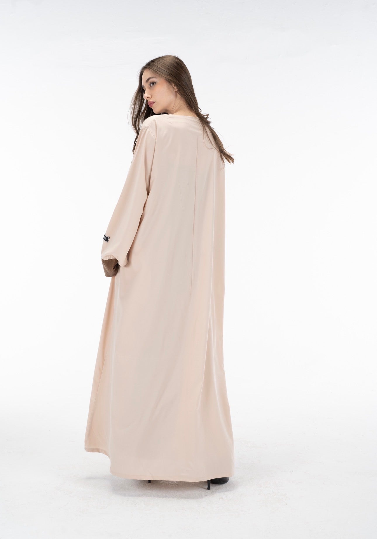 Velvet crepe dress set