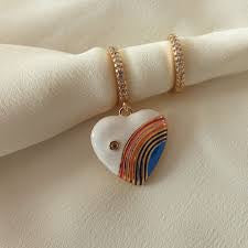 Enamel Heart