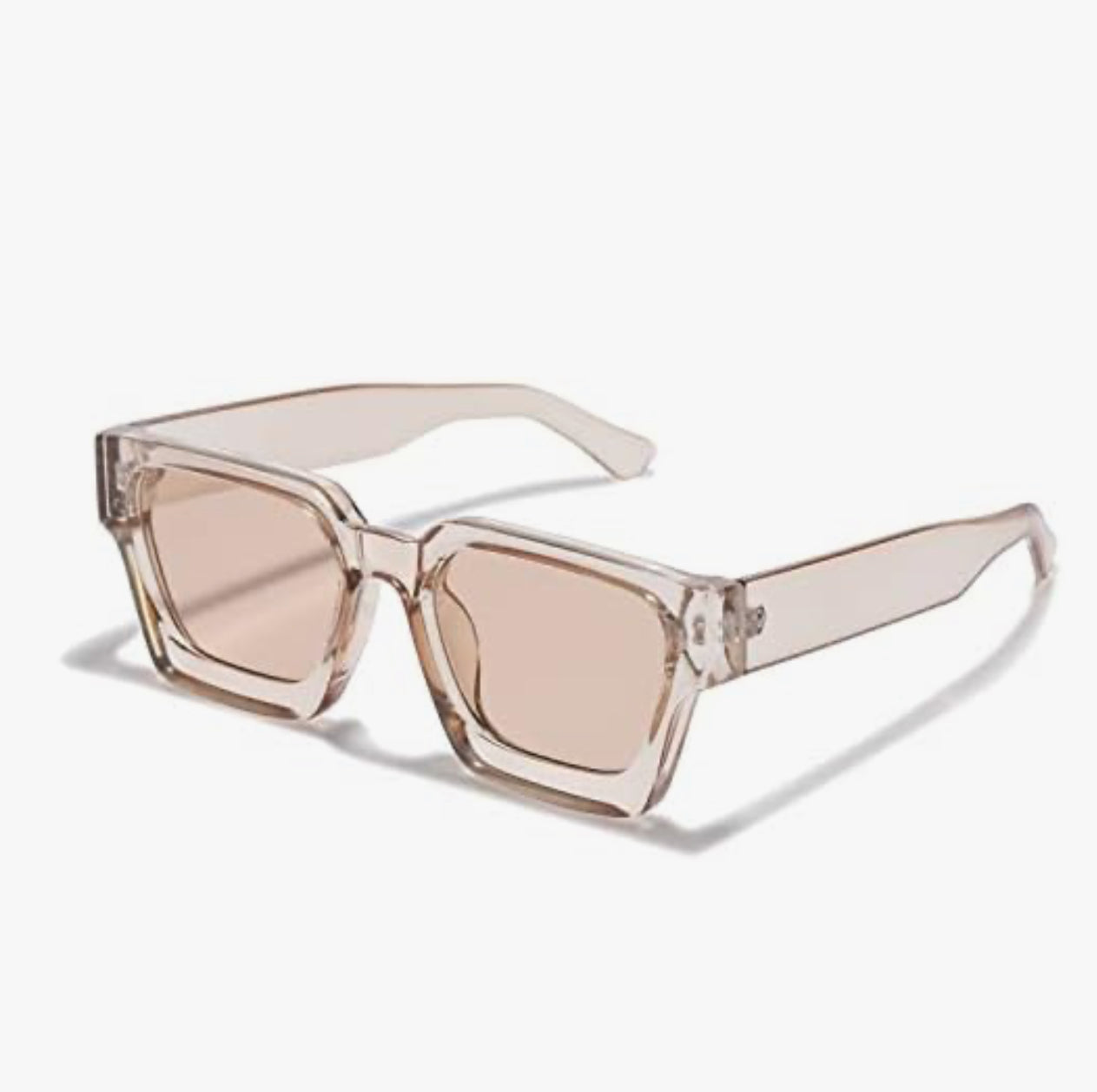 Rectangle Nude sunglasses