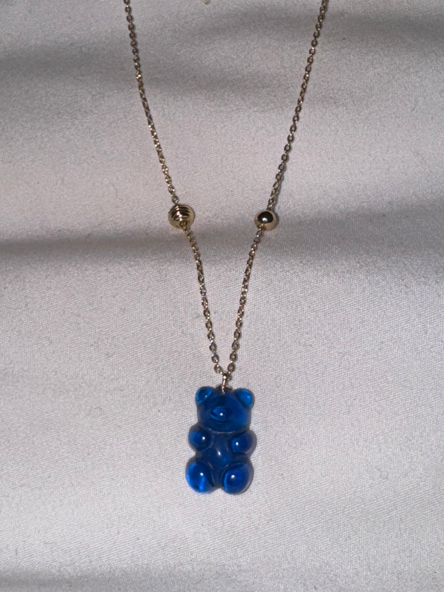 teddy with chain