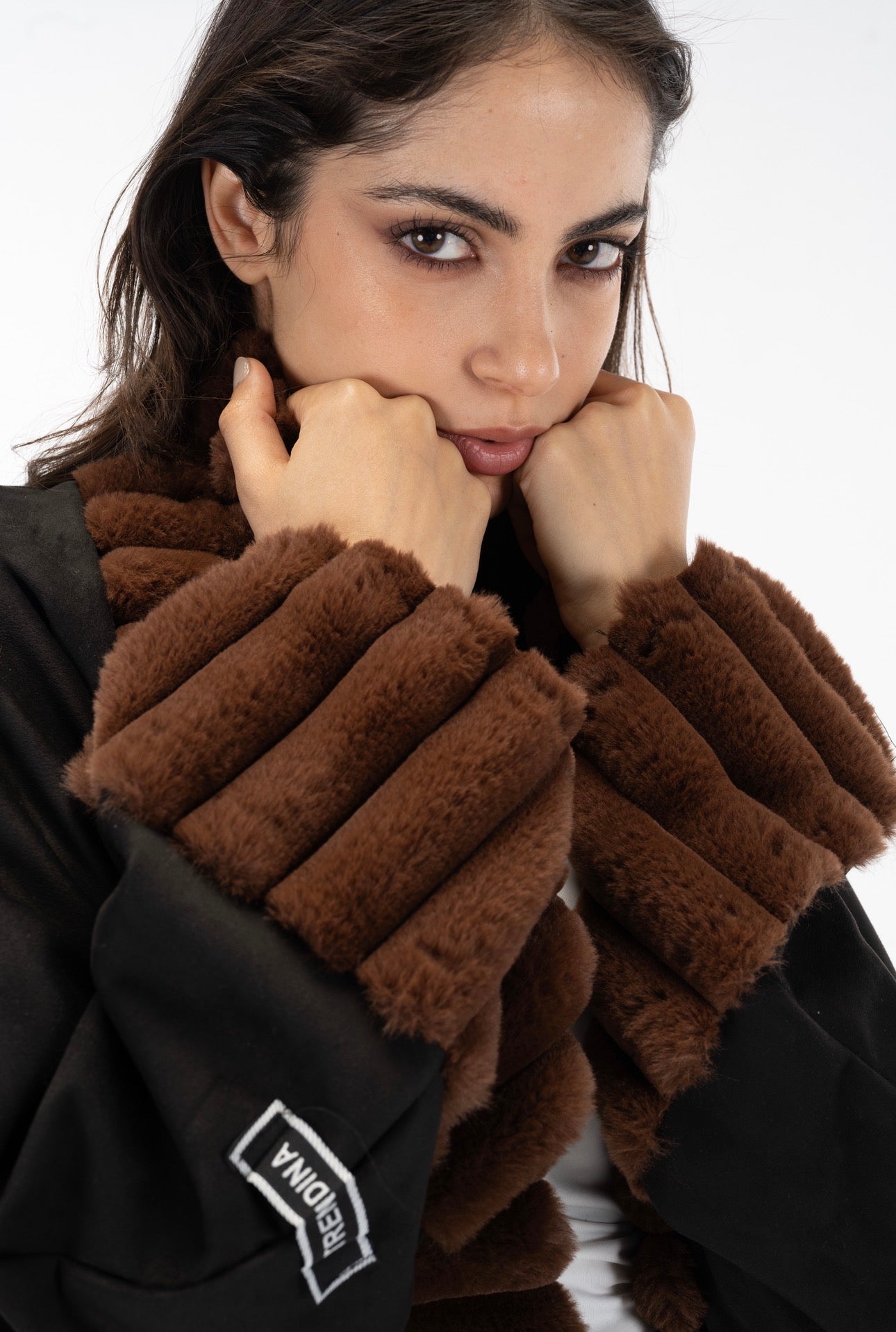 Brown Fur kuftan